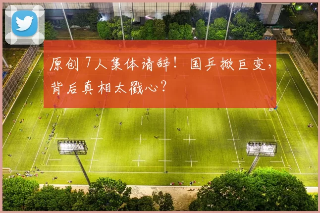 原创 7人集体请辞！国乒掀巨变，背后真相太戳心？
