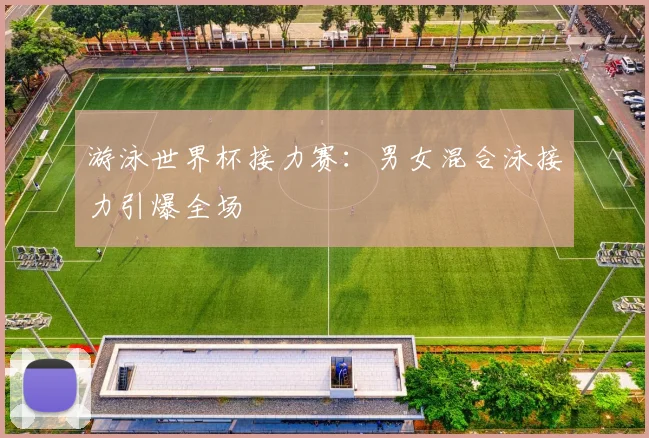 游泳世界杯接力赛：男女混合泳接力引爆全场