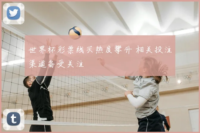 世界杯彩票线买热度攀升 相关投注渠道备受关注
